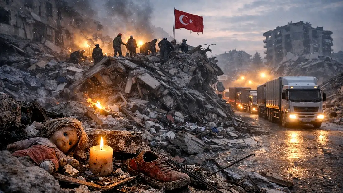 6 Şubat Kalbimizin Enkaz Altında Kaldığı O Uzun Gece...