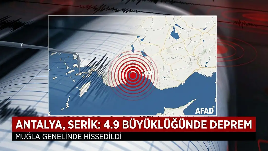 Akdeniz Sallandı: 4,9 Büyüklüğündeki Deprem Milas’ta Hissedildi