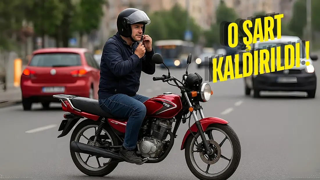 B ehliyet sahiplerine müjde: 125 cc motor düzenlemesi ortaya çıktı