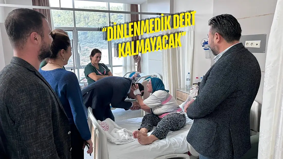 MHP Milas’tan Hastane Ziyareti: 'Derdiniz Derdimizdir'