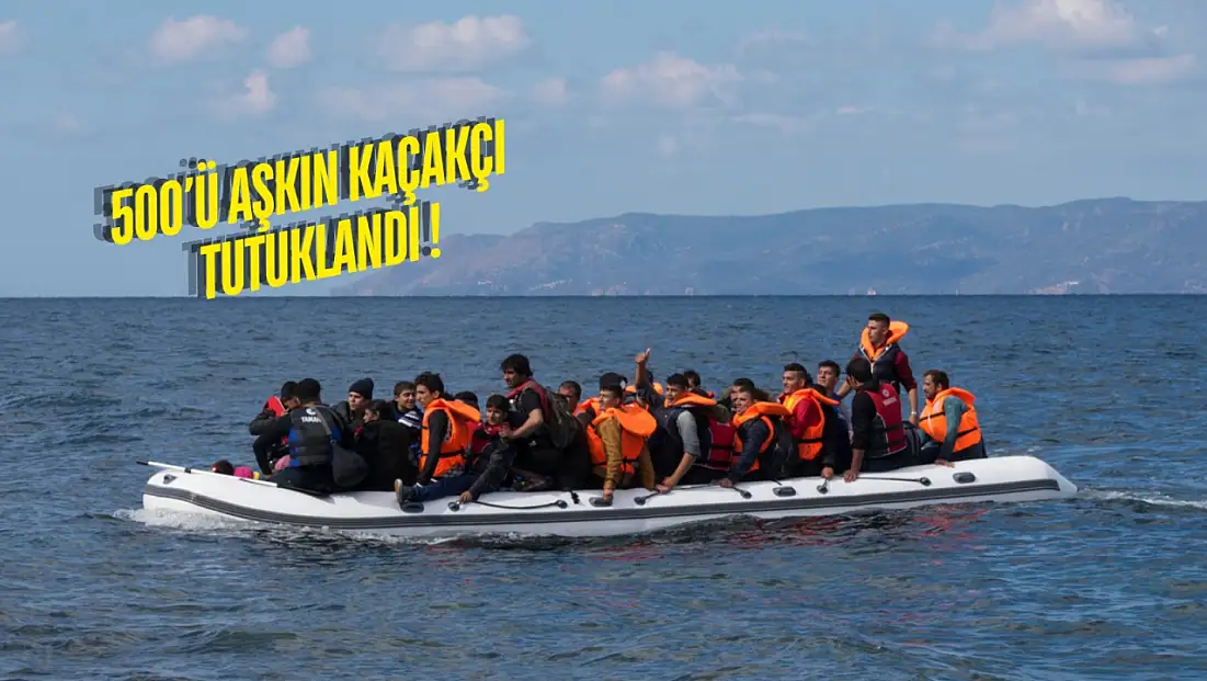 Milas ve Muğla genelinde 420 operasyonda 6 bini aşkın göçmen yakalandı