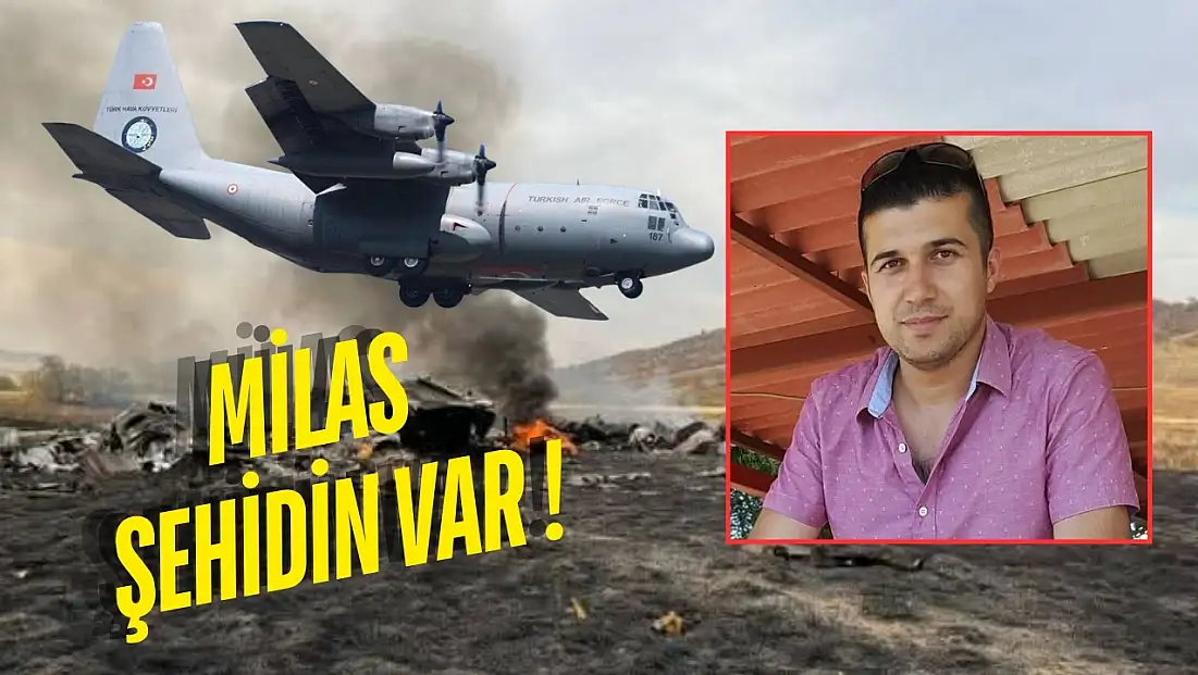 Milas'ı yasa boğan haber: Hava Astsubay Emrah Kuran şehit düştü