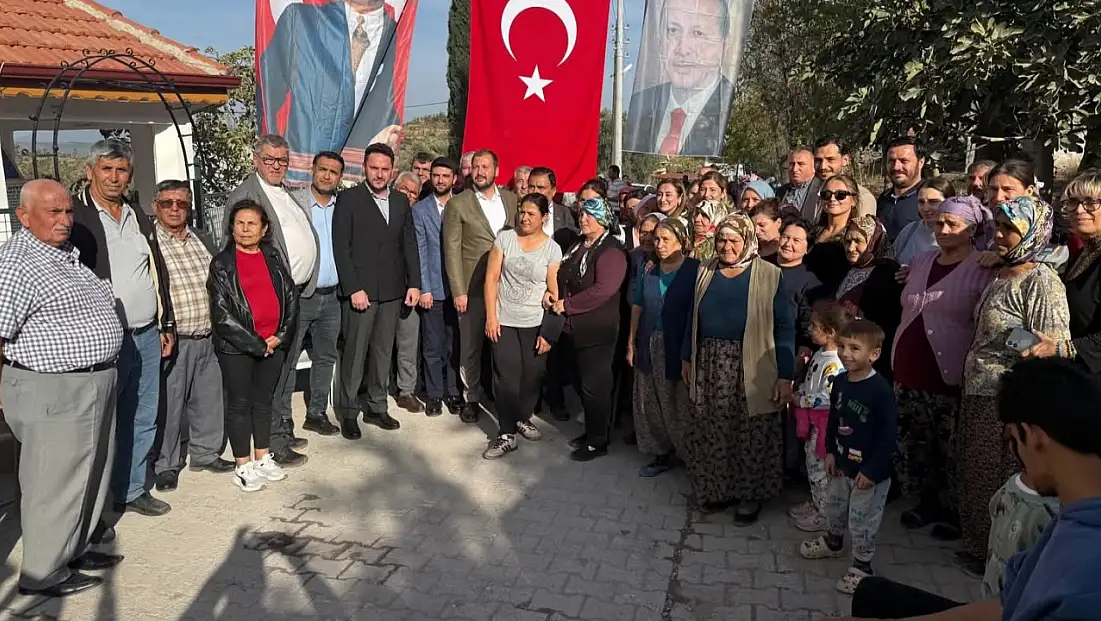 Milas İçin Çalışmaya Devam: Güngör Demirciler’de Vatandaşlarla Buluştu