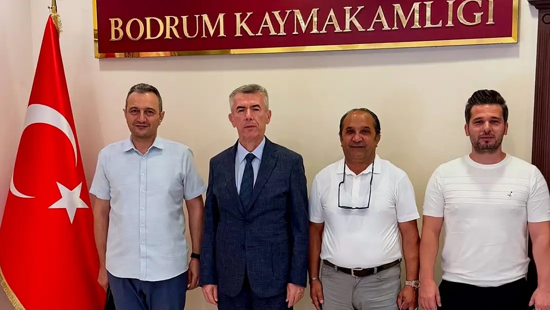 Milas Meslek Yüksekokulu Heyetinden Bodrum Kaymakamı Sırmalı'ya Ziyaret