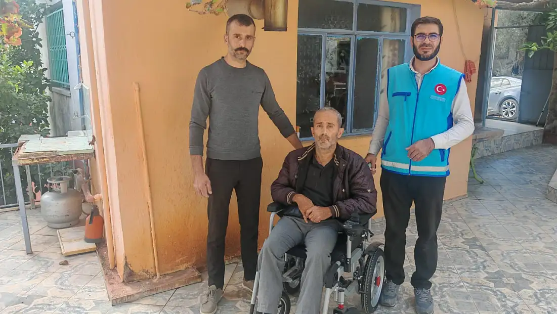 Milas’ta cami imamından örnek davranış: 5 yıldır engellilere umut oluyor