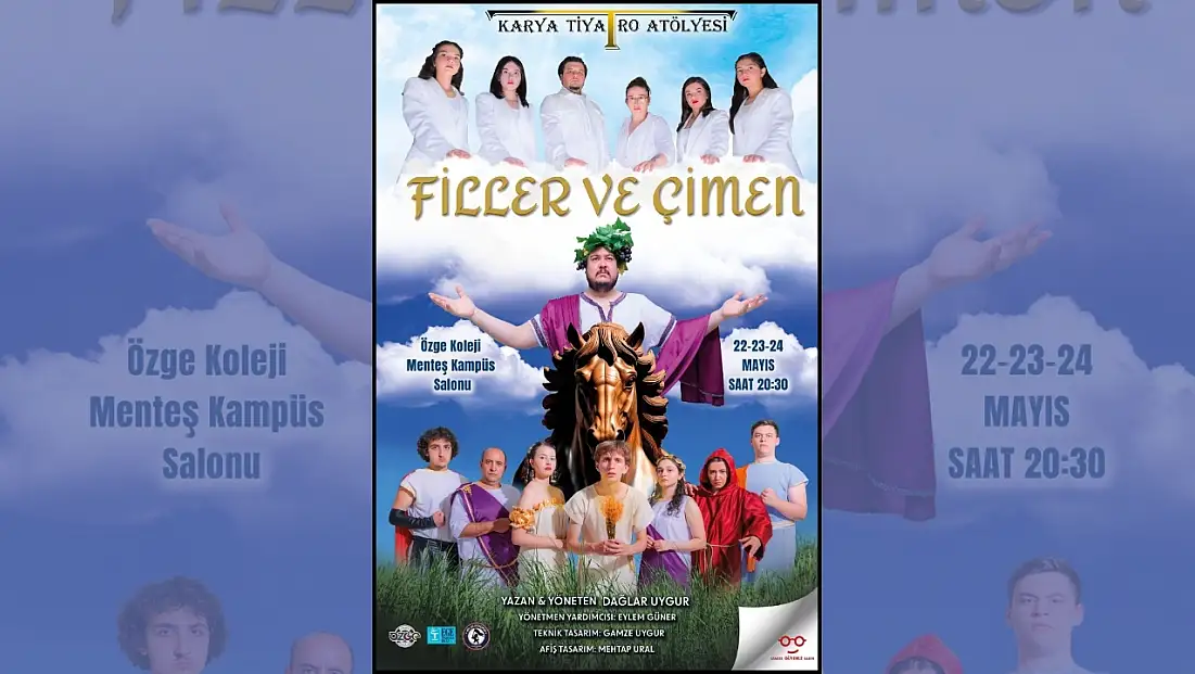 Milas’ta gençler sahnede: Filler ve Çimen izleyiciyle buluşuyor