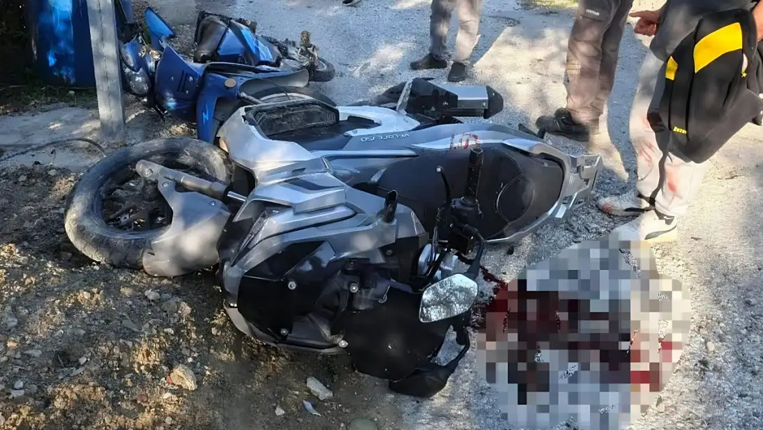 Milas’ta iki motosiklet çarpıştı: 1’i ağır 3 yaralı