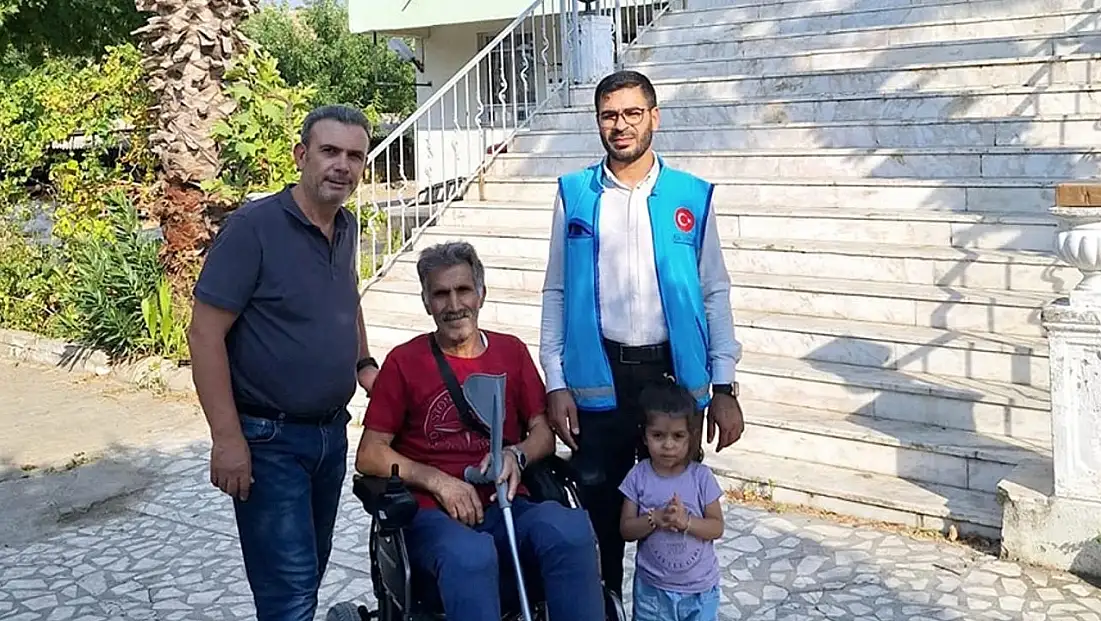 Milas’ta İmamdan Örnek Davranış: Engellilere Umut Oluyor