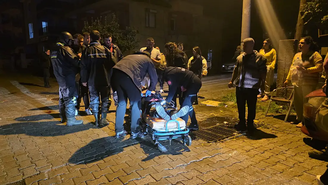 Milas’ta Motosiklet ile Kamyonetin Çarpıştığı Kazada Kurye Yaralandı