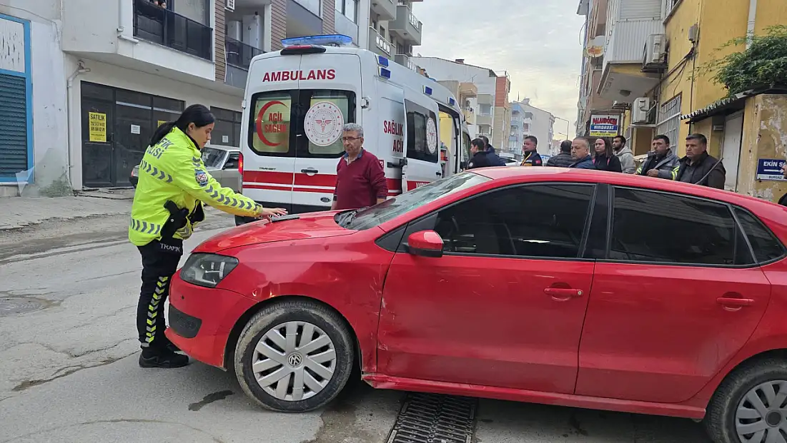 Milas’ta motosiklet ile otomobil çarpıştı: 1 yaralı