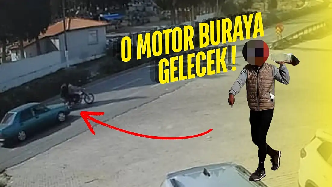 Milas’ta Orta Refüjden Karşıya Geçmek İsteyen Motosiklet Otomobille Çarpıştı 1 Kişi Yaralandı