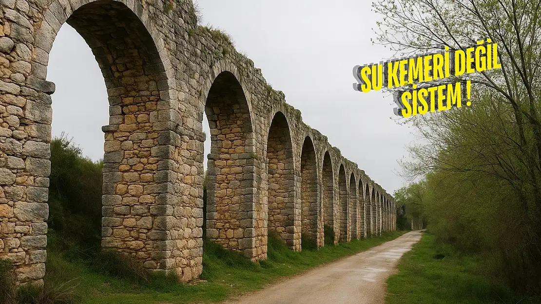 2 bin yıllık su yolu hâlâ Milas'a su taşıyor! Roma'nın gölgesinde yaşayan mahalleler