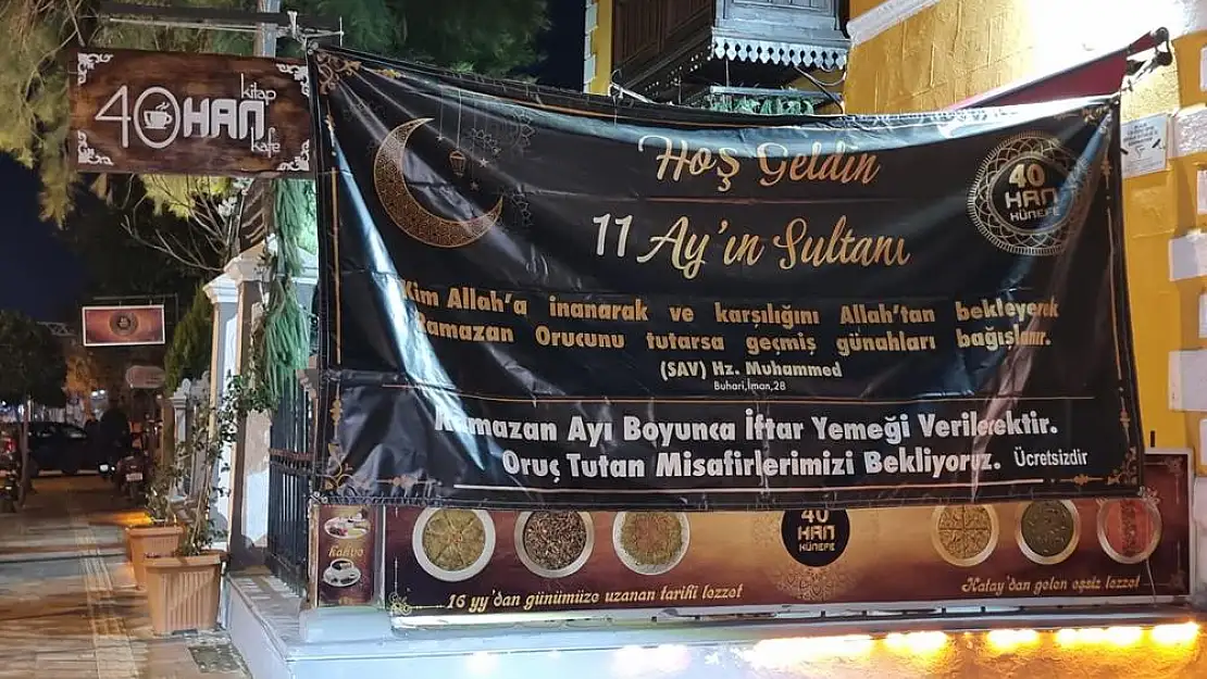 40 Han Cafe, Geleneksel İftar Yemeklerine Başlıyor