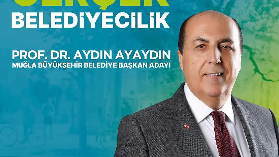 Ak Parti Muğla Büyükşehir Adayı Aydın Ayaydın Yarın Milas'ta.