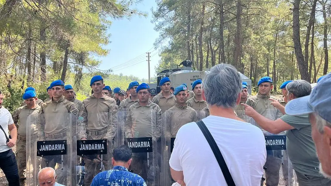 Akbelen'e TOMA'lar Girdi!..