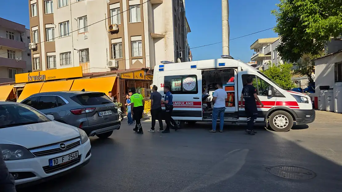 Aniden açılan kapı kazayı beraberinde getirdi