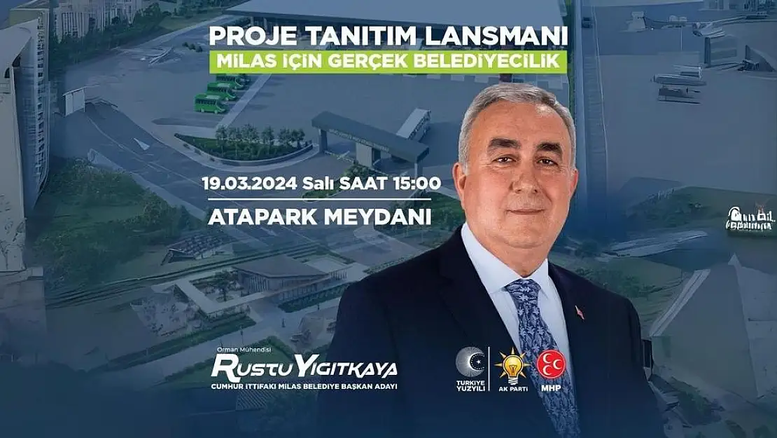 Atapark'ta, Proje Tanıtım Lansmanında Buluşalım”