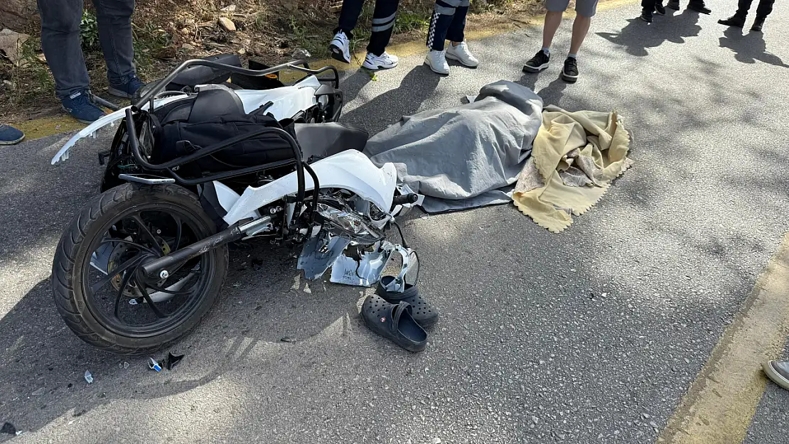Bodrum'da motosiklet kazası: Bir kişi hayatını kaybetti bir kişi ağır yaralandı