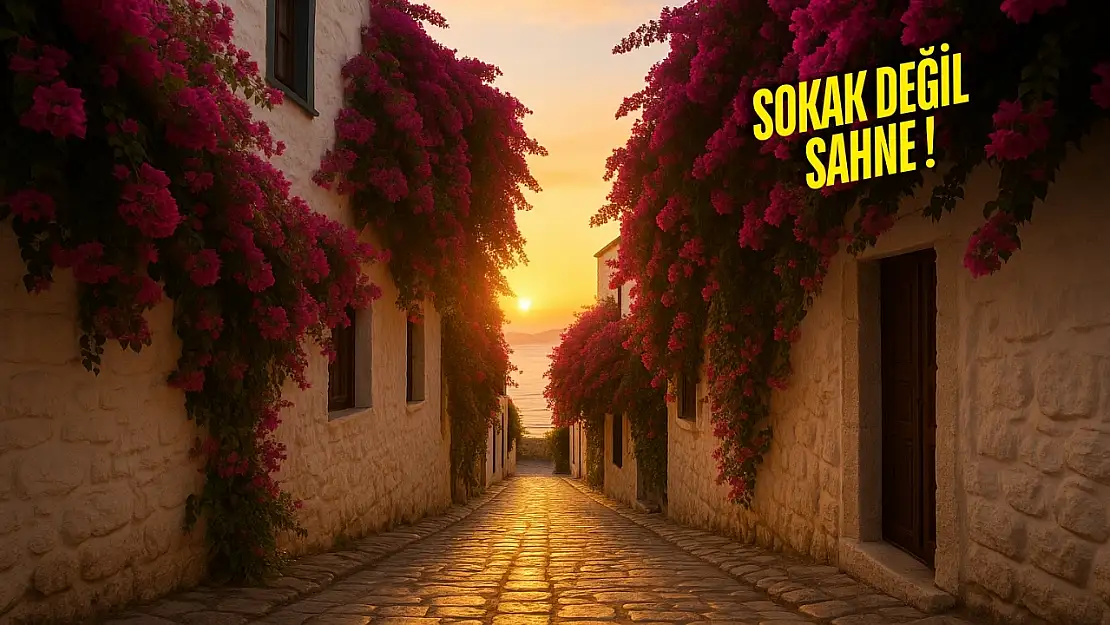 Bodrum'daki bu sokak turistlerin en çok fotoğrafladığı yer oldu