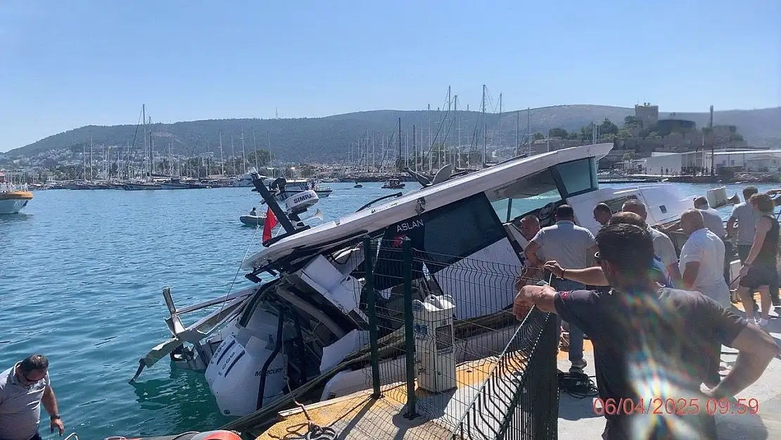 Bodrum Marina'da Patlama: İki Kişi Yaralandı