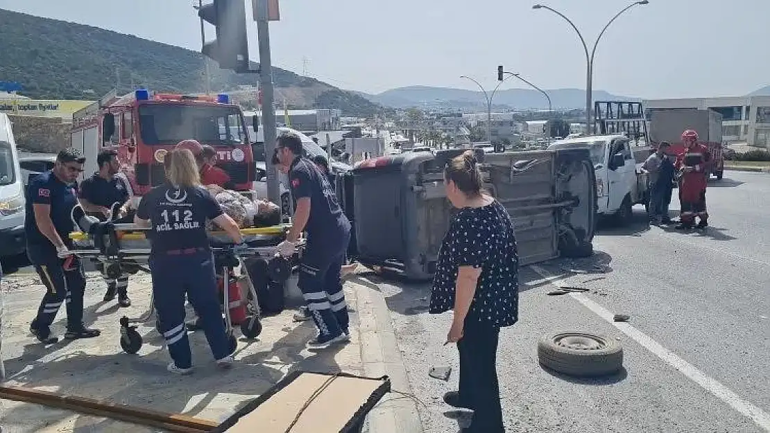 Bodrum’da Korkunç Kaza Işık İhlali: 4 Kişi Yaralandı