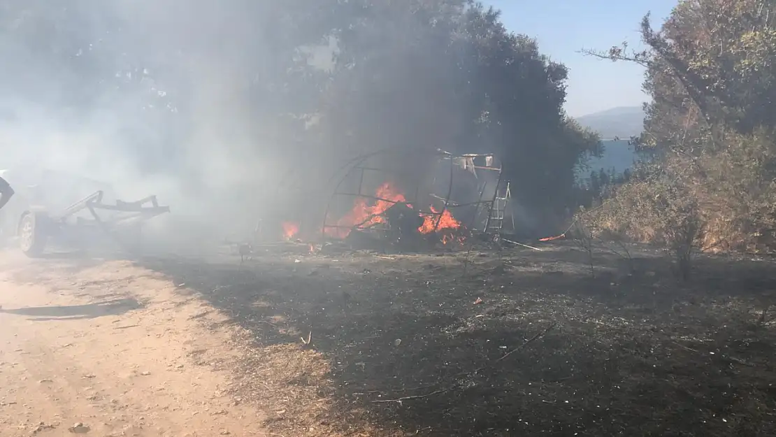 Boğaziçi'nde Karavan Yangını: Muhtardan İtfaiye Birimi Kurulması Çağrısı