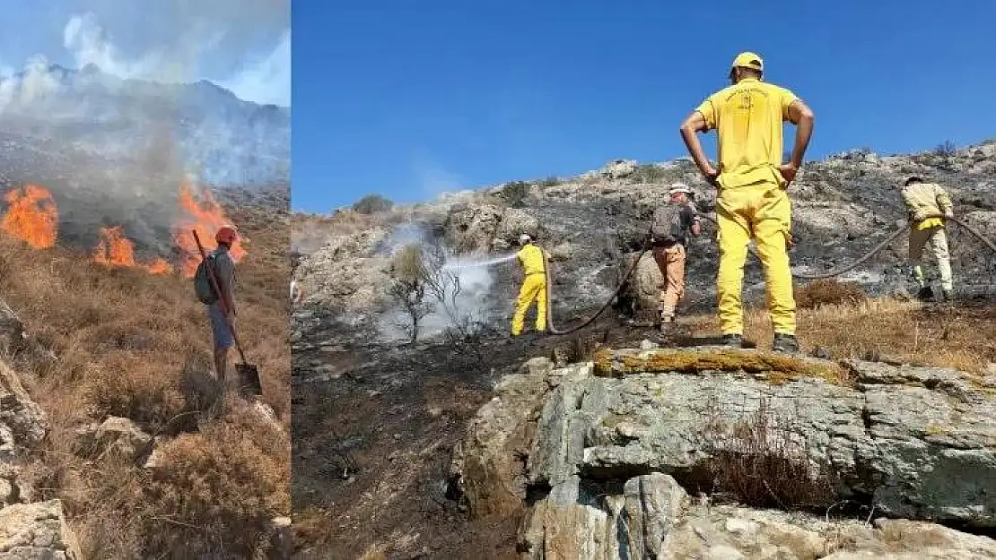 Bugün Milas’ta Çıkan Orman Yangınları Etkili Müdahaleyle Söndürüldü