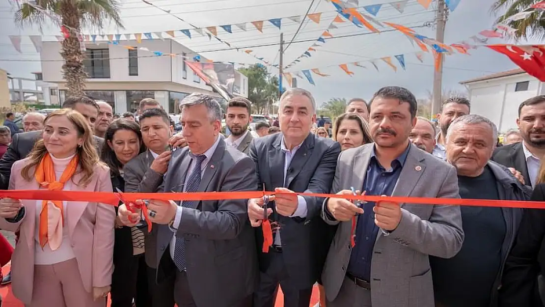 Cumhur İttifakı’nın Ören Seçim Ofisi Açıldı