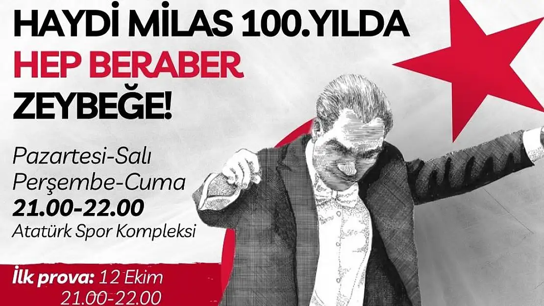 Cumhuriyetin 100. Yılında Coşku ve Birlik: Milas Atapark'ta Büyük ‘Harmandalı’ Gösterisi