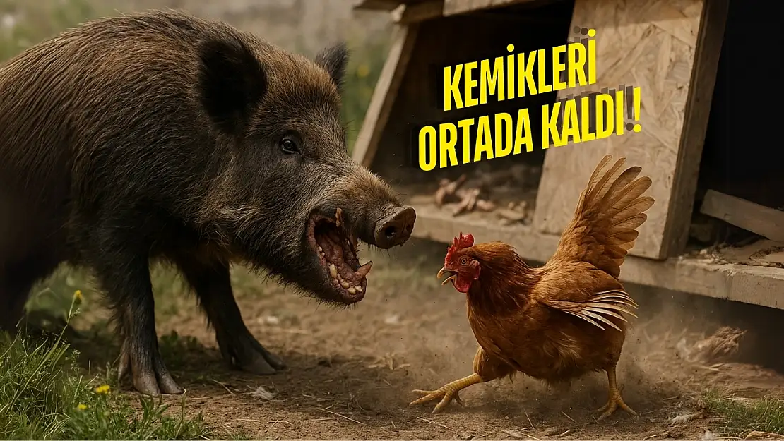 Domuz sürüsü tavukları telef etti: Milas'ta benzeri görülmemiş saldırı