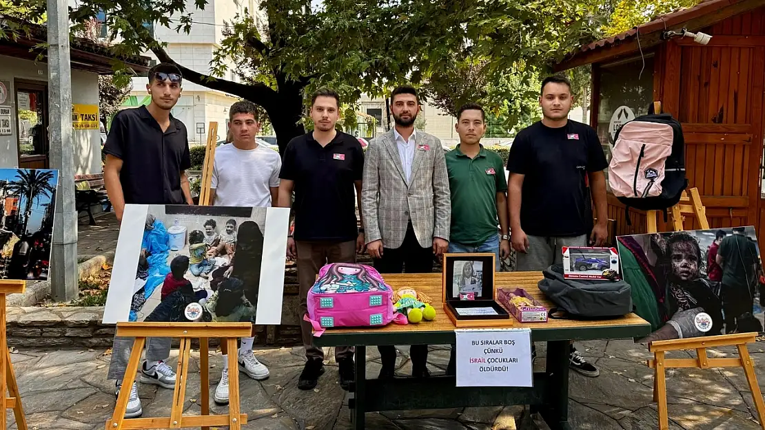 Gazze İçin Sessiz Çığlık: Boş Okul Sıraları