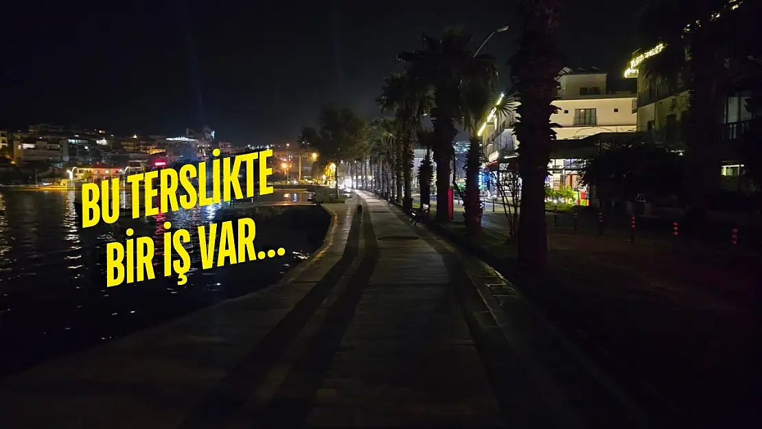 Güllük'te Şaşırtan Durum: Sokak Lambaları Gündüz Açık, Gece Kapalı!