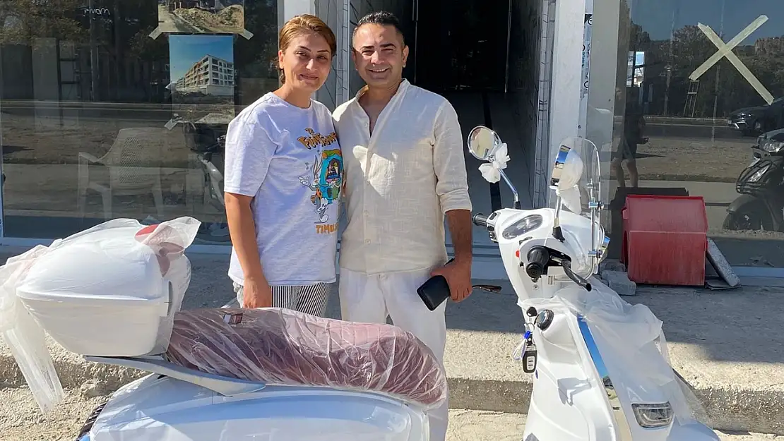 Hayalindeki Motosiklete Doğum Gününde Kavuştu
