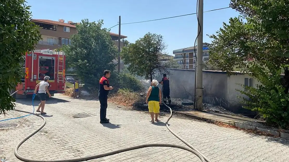 Hızlı İhbar ve İtfaiye Müdahalesi, Yangını Önledi