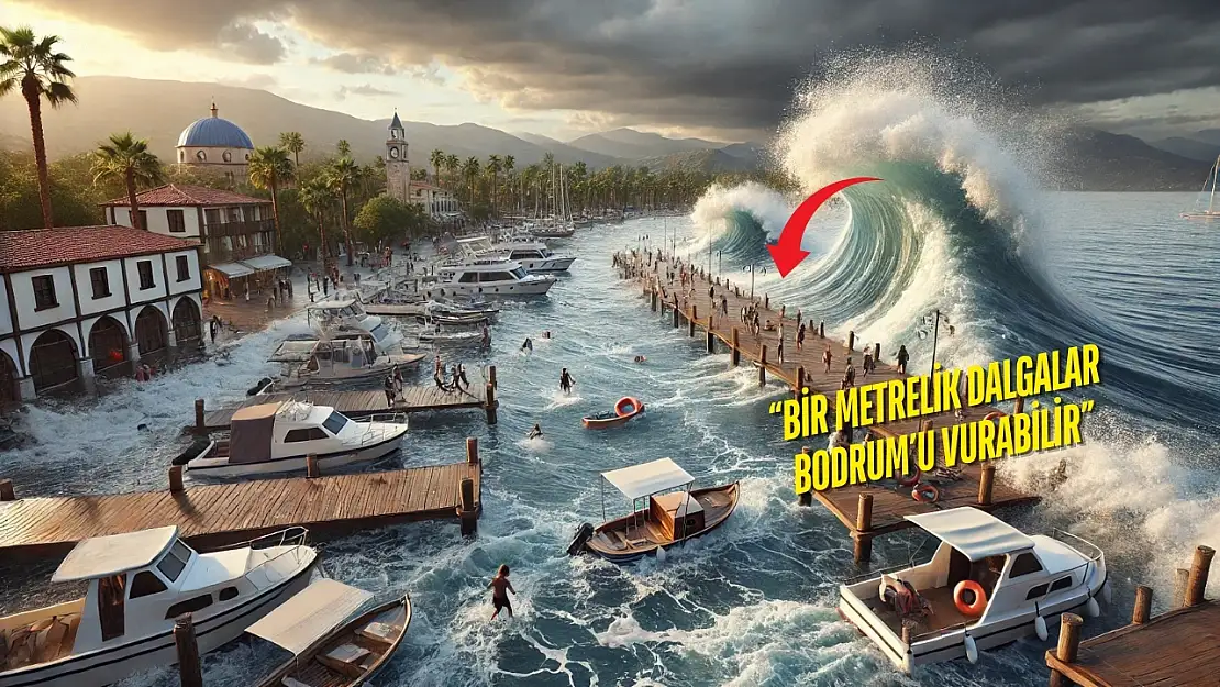 Kandilli Rasathanesi'nden Bodrum İçin Tsunami Uyarısı!