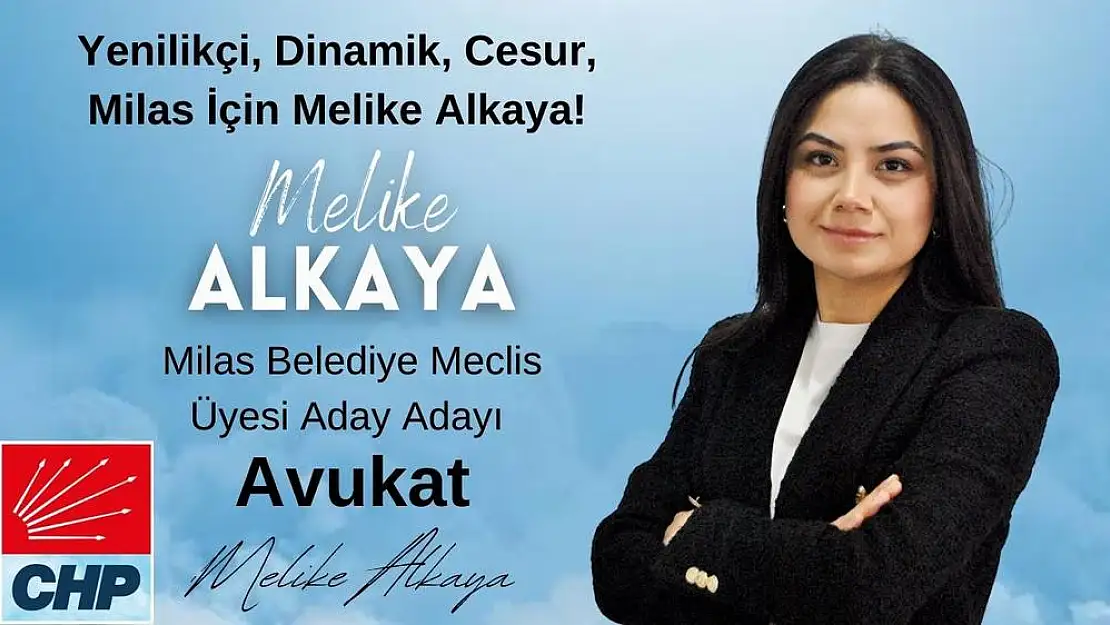 Melike Alkaya: Hukukun Gücünü Milas Belediye Meclisine Taşıyan Yeni Nesil Aday