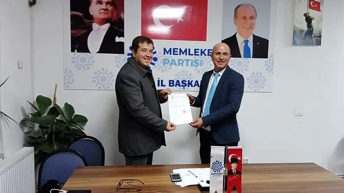 Memleket Partisi Milas ilçe başkanı belli oldu