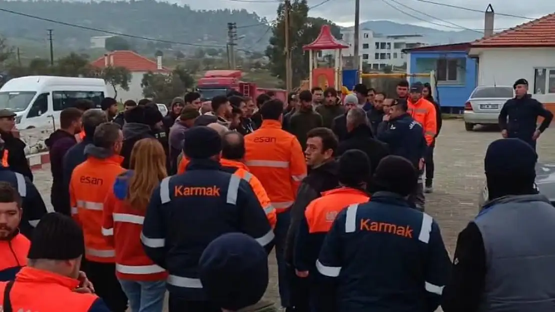 Milas Akkovanlık’ta Bozuk Yol İsyanı: Vatandaşlar Yolu Kapattı