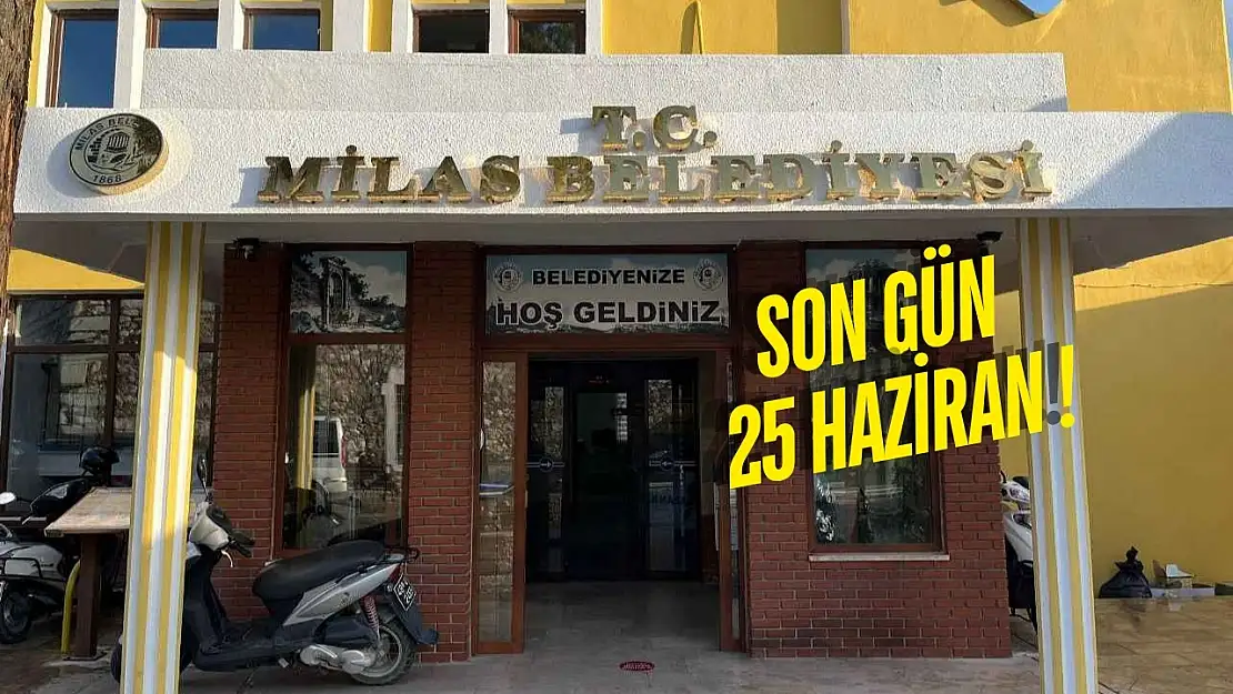 Milas Belediyesi 8 Geçici İşçi Alacak: Başvurular Başladı
