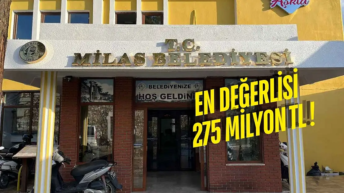 Milas Belediyesi'nden Milyonluk Arsa Satışı