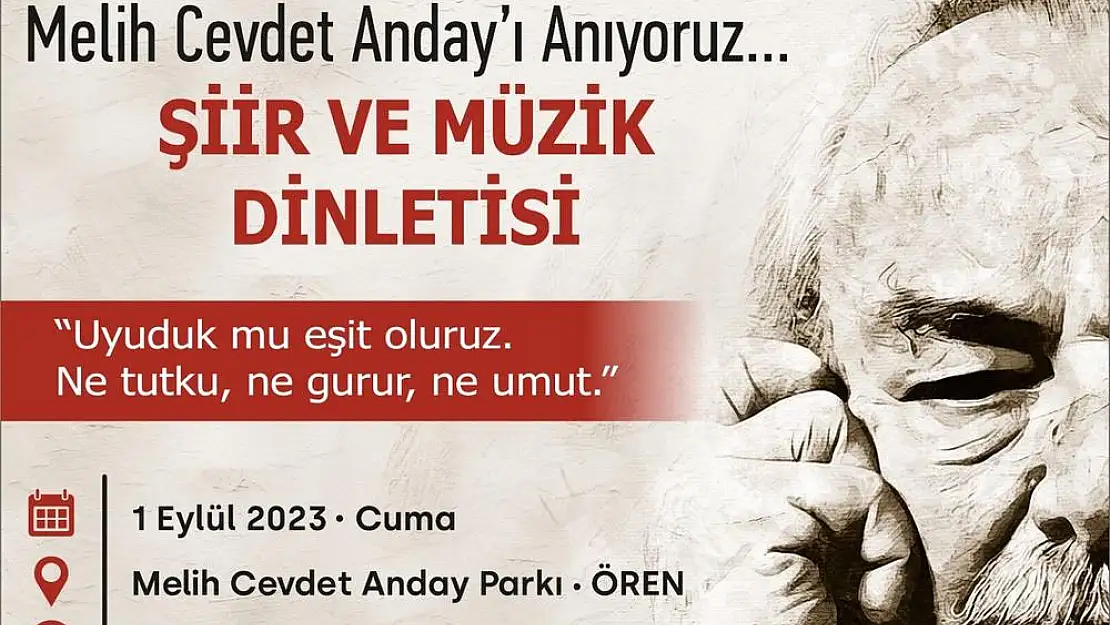 Milas Belediyesi’nden Melih Cevdet Anday’ı anma etkinliği