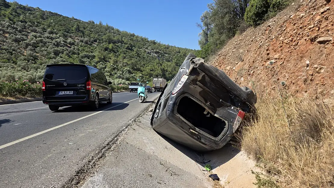 Milas Bodrum Kara Yolunda Zincirleme Kaza: Bir Kişi Yaralandı