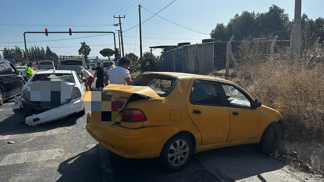 Milas-Bodrum karayolunda korkutan kaza: 4 yaralı