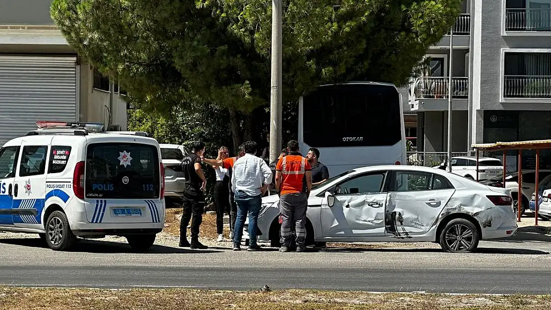 Milas Çevre Yolunda Kör Nokta Kazası