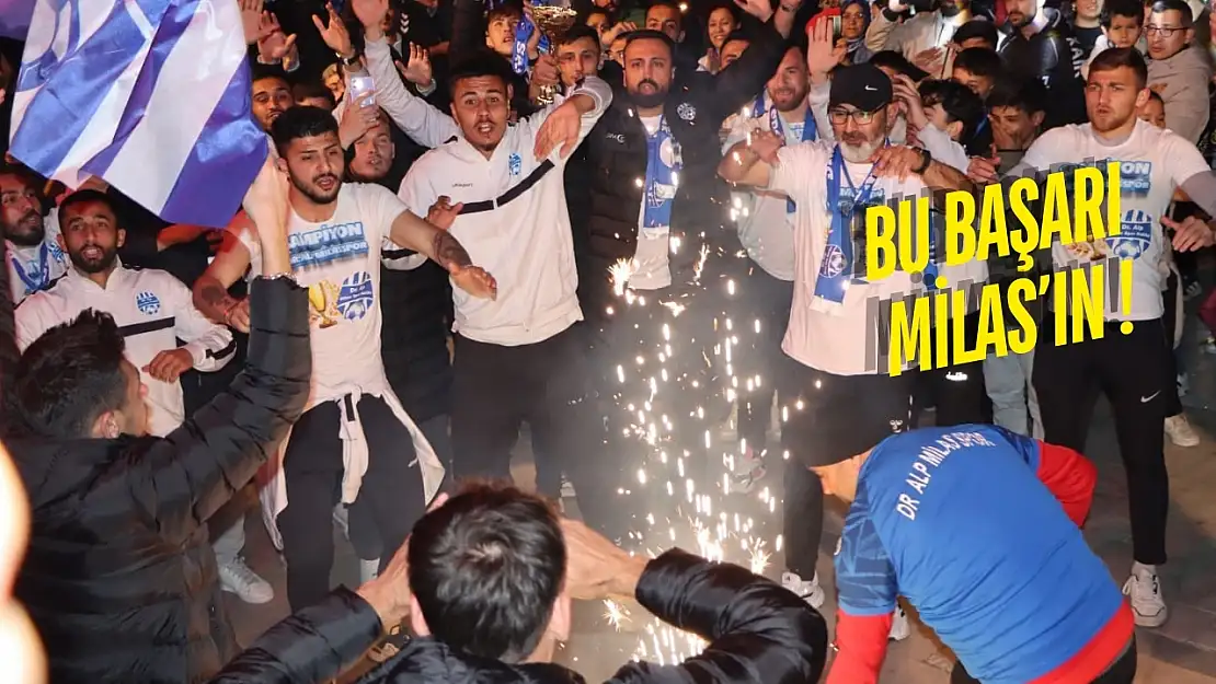 Milas futbolunda 24 yıllık hasret sona erdi! Dr. Alp Milasspor BAL'da!