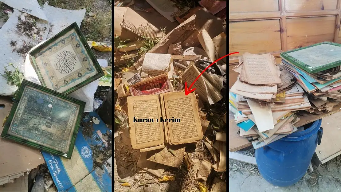 Milas Kurşunlu Camii'nde skandal: Kur'an sayfaları ve dini kitaplar yerlere saçıldı çöpe atıldı