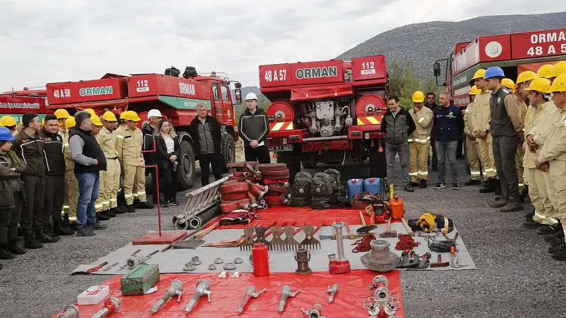 Milas Orman İşletme Müdürlüğü'nde İşbaşı Eğitimi yapıldı