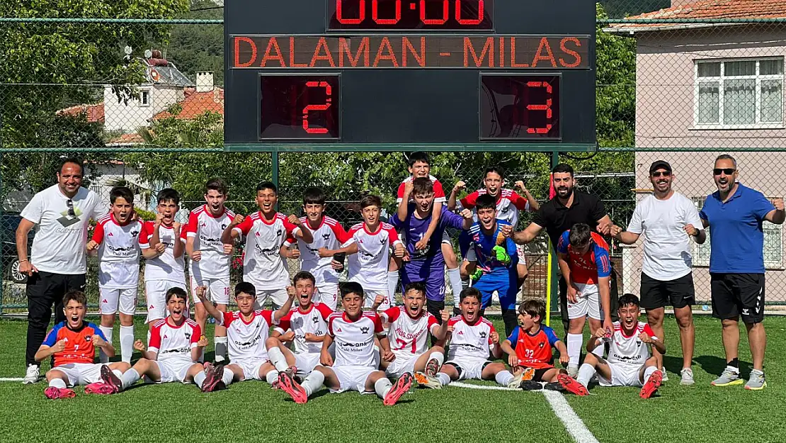 Milas Sportif U13 Takımı Yarı Finale Yükseldi