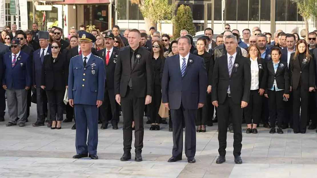 Milas'ta 10 Kasım'da Atatürk Saygı ve Minnetle Anıldı