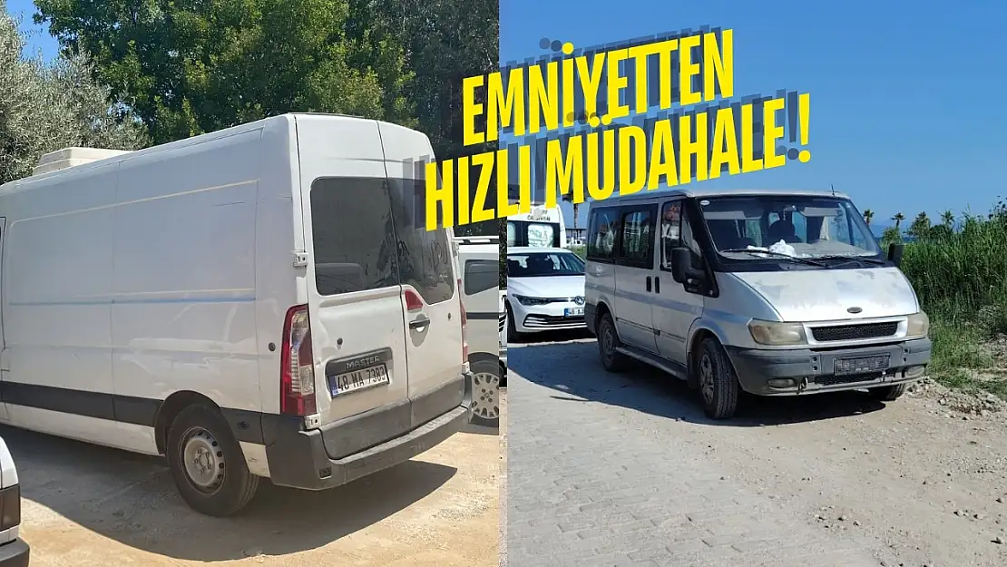 Milas'ta Çalınan İki Araç Kısa Sürede Bulundu: Şüphelinin Üzerinde Metamfetamin Ele Geçirildi